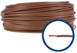 ROMCAB Conductor Cupru Flexibil MYF - H05V-K EMBOSS 1X1 Maro Manta din PVC - 300/500 V - colac 100m (4510033K)