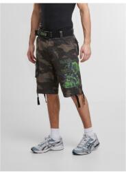 Brandit Iron Maiden Savage Shorts The Number of The Beast darkcamo