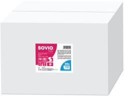 Sovio kéztörlő V hajtogatású 2 rétegű 20x150 lap 21*25cm 100% cellulóz