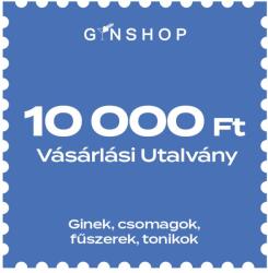  GinShop vásárlási utalvány 10.000Ft értékben