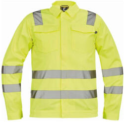 CERVA Malaga láthatósági kabát cipzárral (0351001170062)