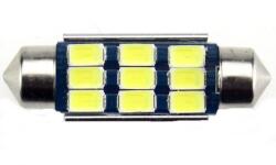 Life Light Led Autós Led Sofita Canbus rendszám világítás, 9 Led, 39 mm, 200 Lumen, 5730 chip, 2, 5W, hideg fehér. Life Light Led 2 év garancia! (LLASOFITACAN9L39MMSCW)