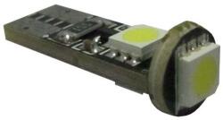 Life Light Led Autós Led T5 Canbus műszerfal világítás, 3 Led, hideg fehér. Light Led 2 év garancia! (LLAT5MUCAN3L3528CW)