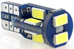 Life Light Led Autós Led T10 CANBUS helyzetjelző, index világítás, Samsung chip, 10 Led, 150 Lumen, 2, 5W, hideg fehér. Life Light Led 2 év garancia! (LLAT10IHSCAN10LSCW)