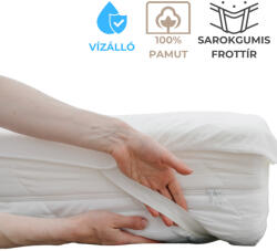 Kartaltex 180x200 vízhatlan sarokgumis frottír matracvédő gumilepedő, inkontinencia lepedő