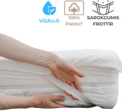 Kartaltex Vízhatlan matracvédő - gumilepedő - 100x200 cm - sarokgumis, frottír - inkontinencia lepedő
