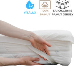 Kartaltex 70x140 vízhatlan sarokgumis pamut jersey matracvédő gumilepedő, inkontinencia lepedő