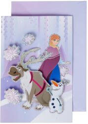 Disney Jégvarázs Friends 3D üdvözlőkártya (ARJ081850E)