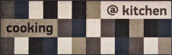 wash+dry Beltéri szőnyeg kitchen brownish 60x180 cm méret: 50/75