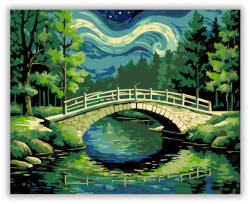  Csillagfényes Híd Harmóniája - számfestő készlet