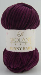  Wolans Bunny Baby plüss fonal 10066 Padlizsán