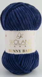  Wolans Bunny Baby plüss fonal 10017 Sötétkék
