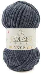  Wolans Bunny Baby plüss fonal 10030 Sötétszürke