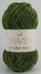  Wolans Bunny Baby plüss fonal 10032 Sötétzöld