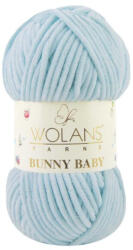  Wolans Bunny Baby plüss fonal 10048 Pasztell kék