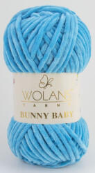  Wolans Bunny Baby plüss fonal 10012 Kék