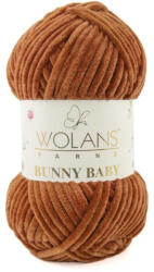  Wolans Bunny Baby plüss fonal 10028 Rozsdabarna