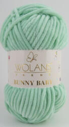  Wolans Bunny Baby plüss fonal 10057 Sötét menta