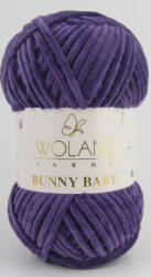  Wolans Bunny Baby plüss fonal 10016 Mély lila
