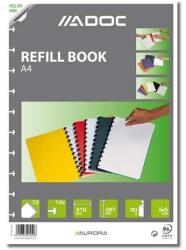 Aurora Rezerva caiet A4, 72 file - 90g/mp, AURORA Adoc - matematica (6845.600) - officeclass