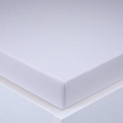 decoDoma Cearşaf cu elastic jersey EXCLUSIVE alb 180 x 200 cm