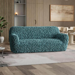 Gaico Huse bielastice VELVET petrol fotoliu triplu (l. 170 - 220 cm)