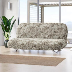 Gaico Huse bielastice MARMO bej 2fotoliu cu manere de lemn (l. 80 -140 cm)