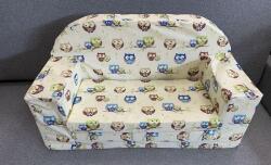 Gyerekágy Pláza Kihajtható gyerekfotel és kanapé baglyos