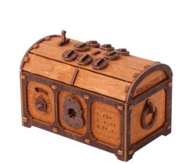 Wooden City Дървен 3D пъзел Wooden City, серия Escape Room - Ковчеже (WR355)