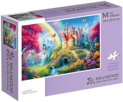Milliwood Дървен пъзел Milliwood, Galaxies, 150 части - Вълшебен замък (M-MagicCastle-5022) - bright-toys