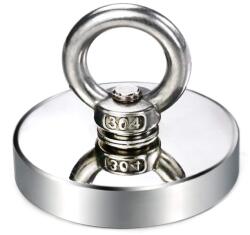 Magneo Smart Magnet neodim oală D 75 mm cârlig inelar - fishing / pescuit 200KG Strong