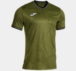 Joma Gold Vii Short Sleeve T-shirt Khaki Black L