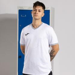 Joma GOLD VII SHORT SLEEVE T-SHIRT dressz / póló fehér fekete M