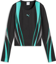 PUMA Bluză Dare To Long Sleeve Graphic 630810 01 puma black