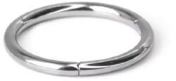  Szegmens karika piercing titánból Ezüst 0, 8