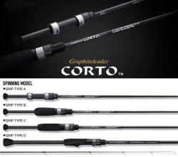 Graphiteleader Corto 22GCORS-802ML-HS 2, 44m Fast 20gr 2 Részes Pergető Bot (G08852)