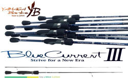 YAMAGA Blanks Blue Current III 510 1, 77m 0, 3-4, 5gr 2 Részes Pergető Bot (YB00012)