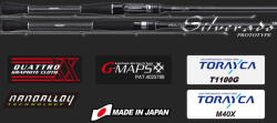 Graphiteleader Silverado Prototype 20GSILPC-792M Cast Fast 2, 36m 5-20gr 2 Részes Pergető Bot (G08771)