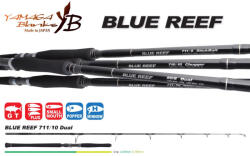YAMAGA Blanks Blue Reef GT 711/10 Dual 2, 47m 220gr 2 Részes Pergető Bot (YB15320)