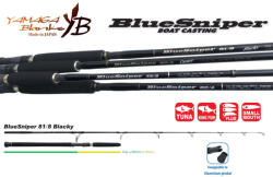 YAMAGA Blanks Blue Sniper 81/8 Blacky Tuna 2, 48m 45-120gr 2 Részes Pergető Bot (YB14583)