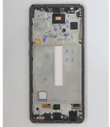 Samsung LCD Kijelző Samsung A528 (A52s) fekete ORG GH82-26861A/26863A/26909A/26910A