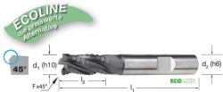 Pretec 177015 14, 00 Nagyoló maró, Tömör keményfém közepes élletöréssel univerzális X-CEED