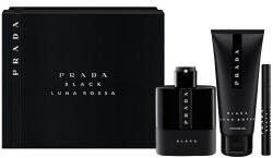 Prada Luna Rossa Black Szett - EDP 100 ml + Tollparfüm EDP 10 ml + Tusfürdő 100 ml - parfumcenter