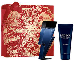 Carolina Herrera Bad Boy Cobalt Szett - EDP Électrique 50 ml + Tusfürdő 100 ml - parfummania