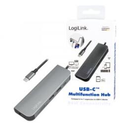 LogiLink USB 3.2 Gen 1 dokkoló állomás, 6 portos, PD, kábellel (UA0343)