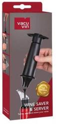 Vacu Vin Vákuumpumpa és Kiöntő Szett (Fekete)
