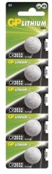 GP Batteries Gombelem GP CR2032 Lithium 5db/cs (CR2032)