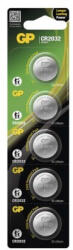 GP Batteries Lítium gombelem CR2032 5db/bliszter (B1532) - scom