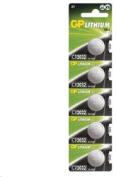 GP Batteries CR2032 lítium gombelem 5db/bliszter (B1532) - informateka