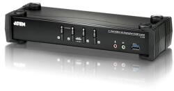 ATEN CS1924-AT-G 2PC USB DisplayPort 4K + Audio KVM Switch (CS1924-AT-G) - iconink